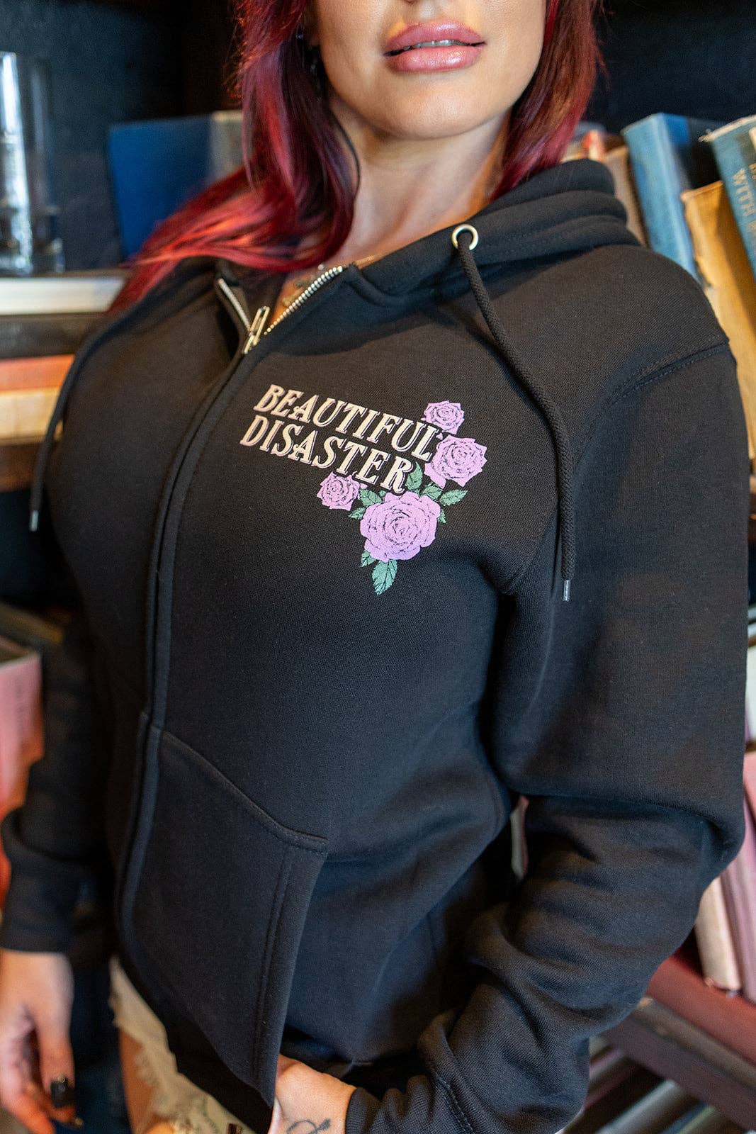 Beautiful Disaster Unwritten Zip Hoodie: