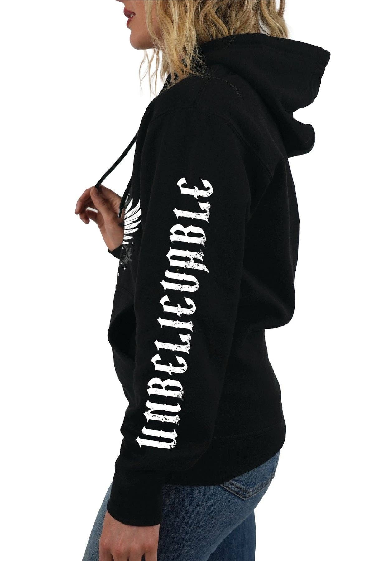 Beautiful Disaster Unbelievable Pullover Hoodie