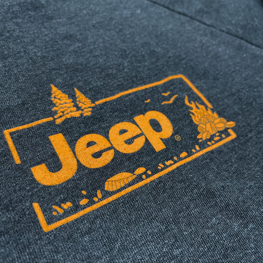 Ladies V-Neck - Jeep® Sasquatch Family: Black / XL