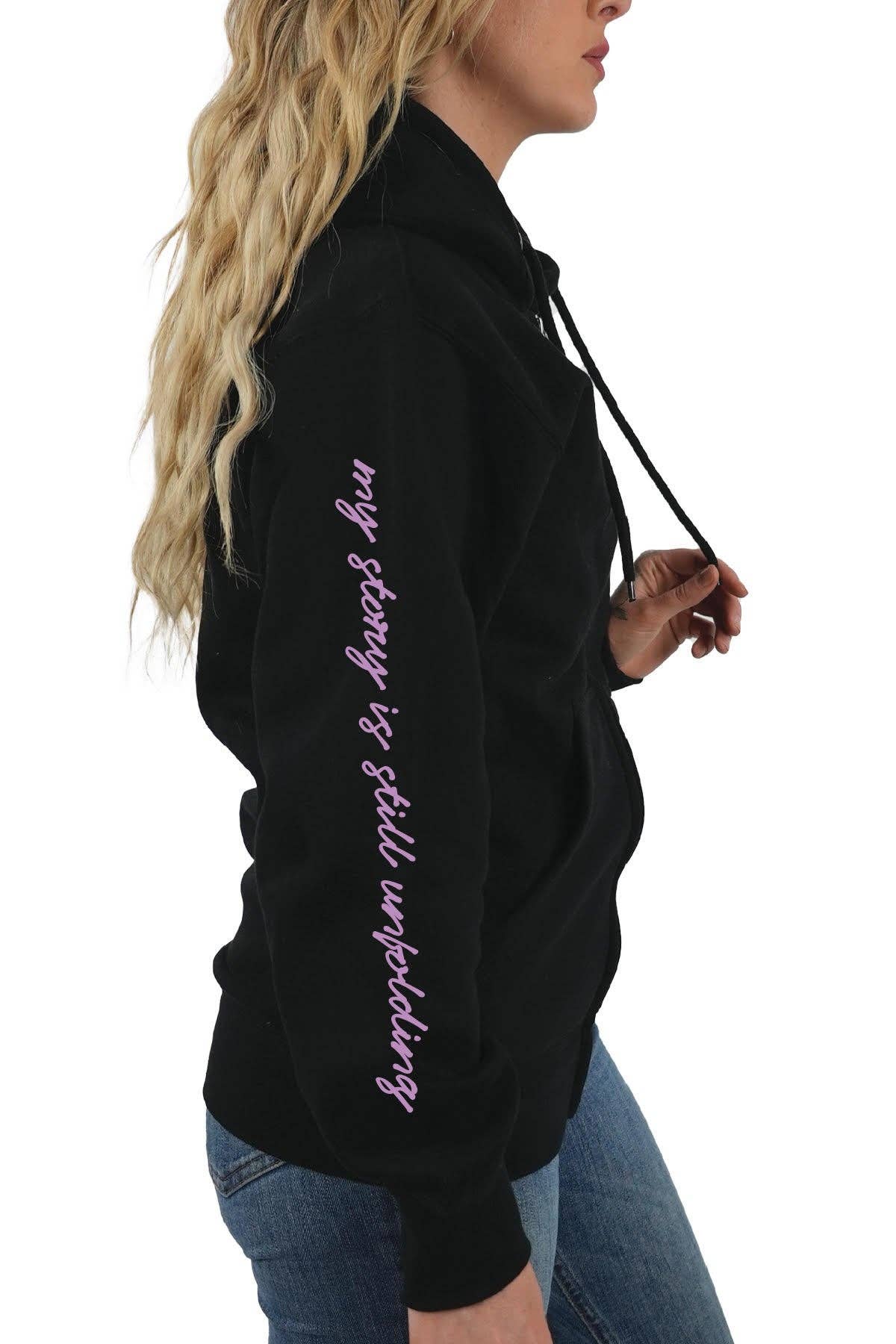 Unwritten Zip Hoodie: S