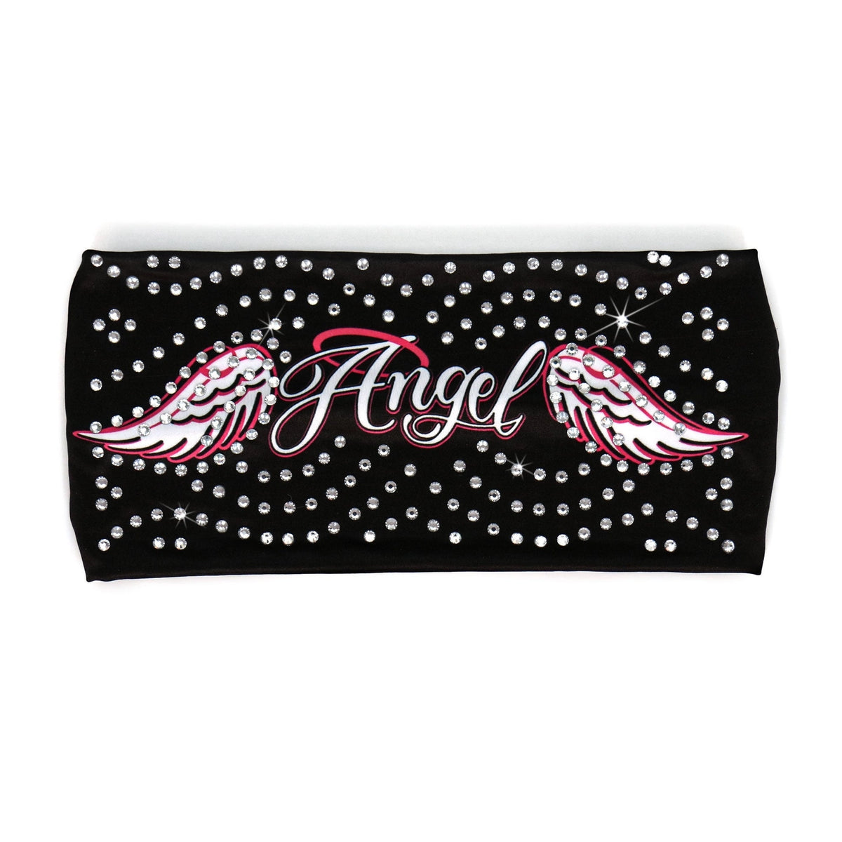 Hot Leathers Angel Rhinestone Headband