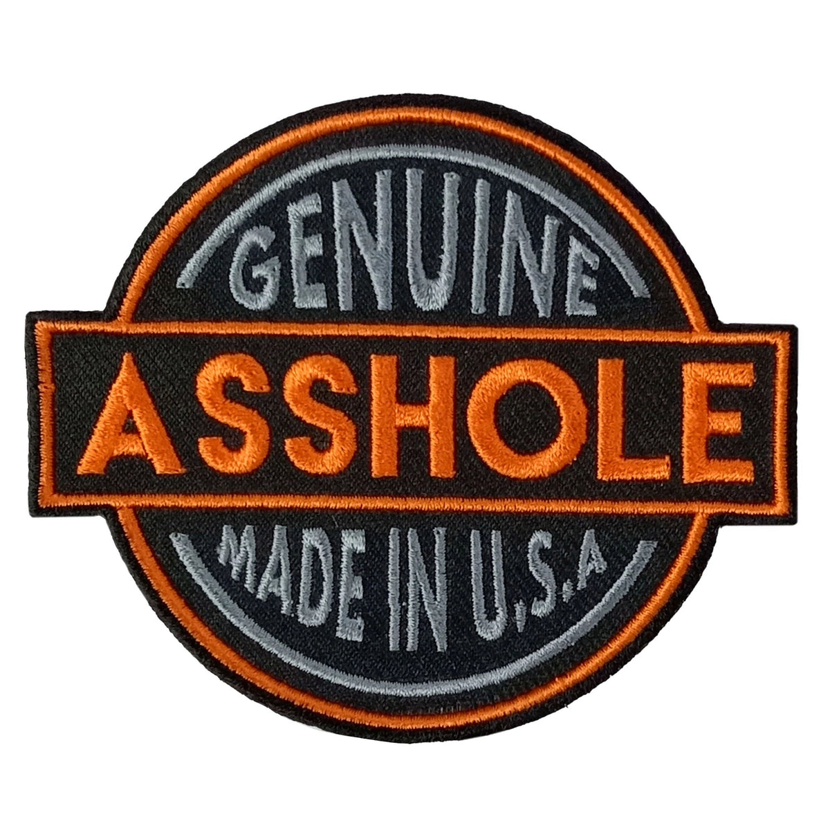 Hot Leathers Genuine Asshole Patch