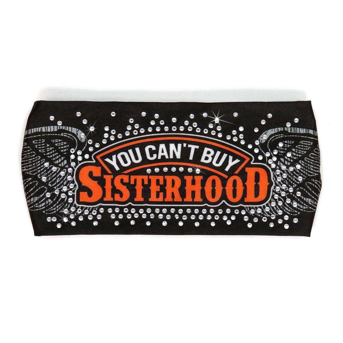Hot Leathers Sisterhood Rhinestone Headband