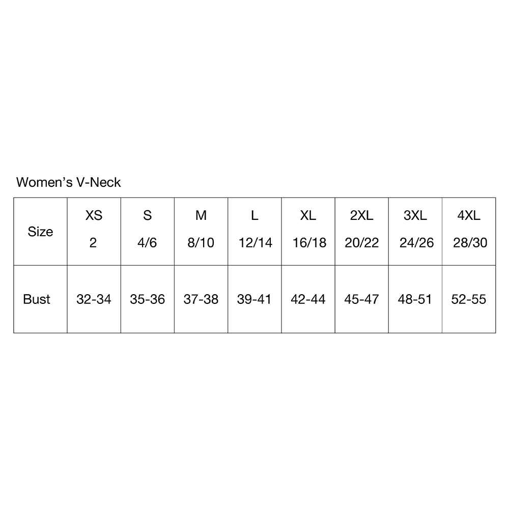 Ladies V-Neck Jeep® Wave USA - Graphite Heather: Heather Grey