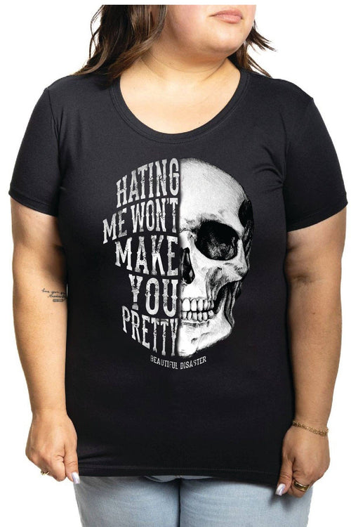 Beautiful Disaster: Hating Me Scoop Tee
