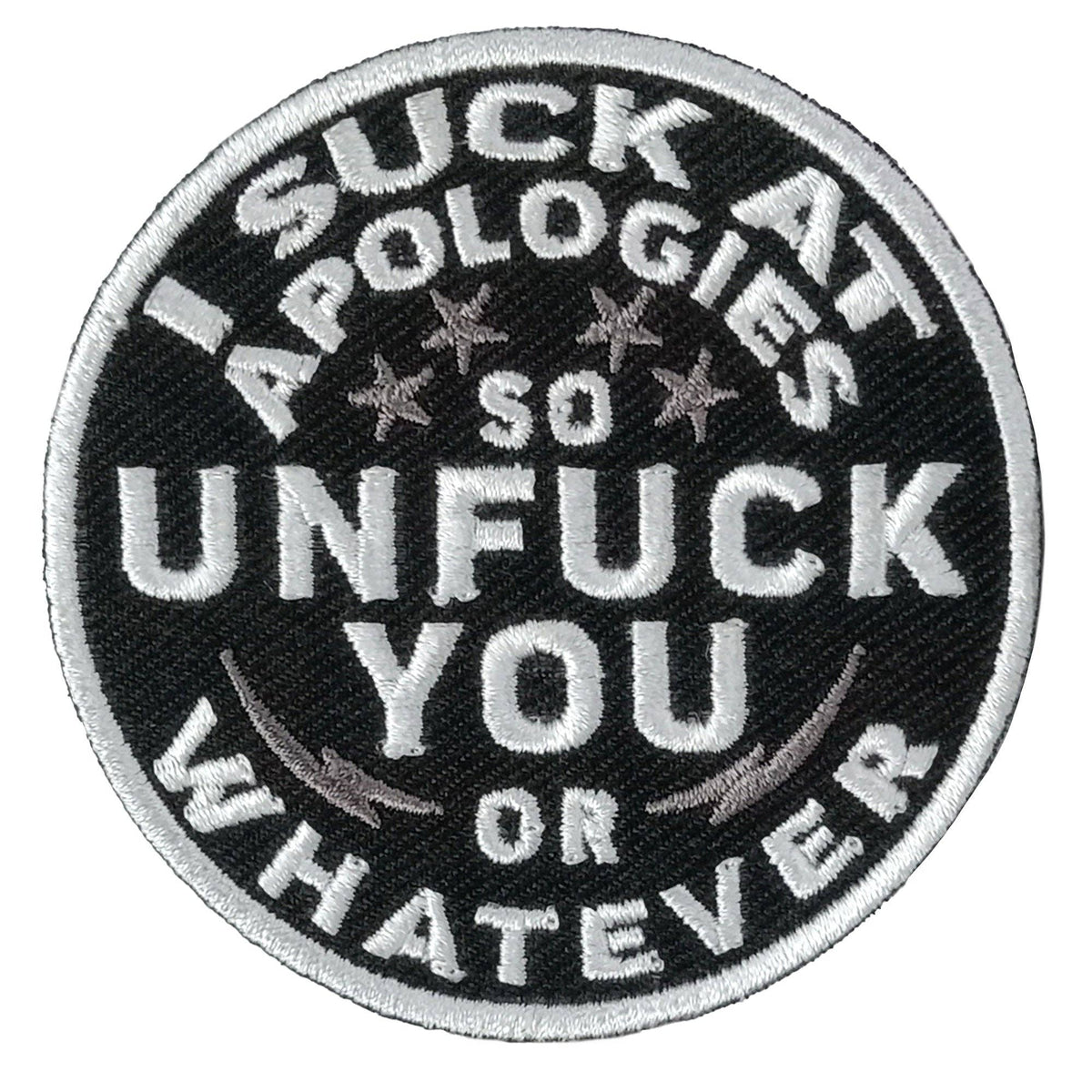 Hot Leathers UNFUCK YOU 3" x 3" Embroidered Patch: MULTI / 3"X3"