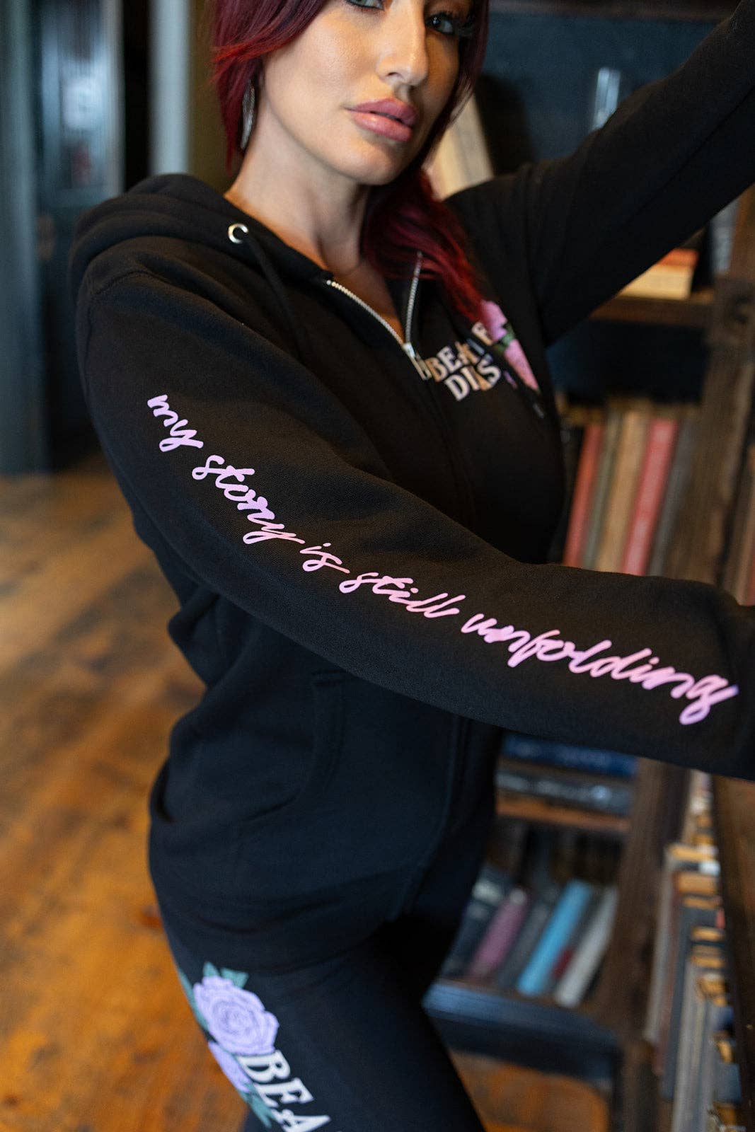 Beautiful Disaster Unwritten Zip Hoodie: